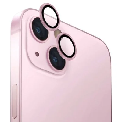 Uniq Optix iPhone 15 - 15 Plus Camera Lens Protector Soft Pink - Pink